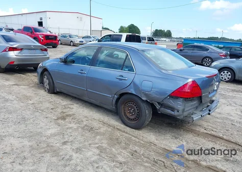 2007 Honda Accord 2.4 Lx из США, поврежденный, VIN 1HGCM56427A005604
